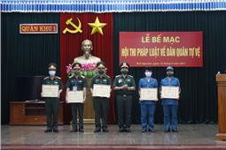 Tuyên truyền, phổ biến, đưa luật dân quân tự vệ vào cuộc sống